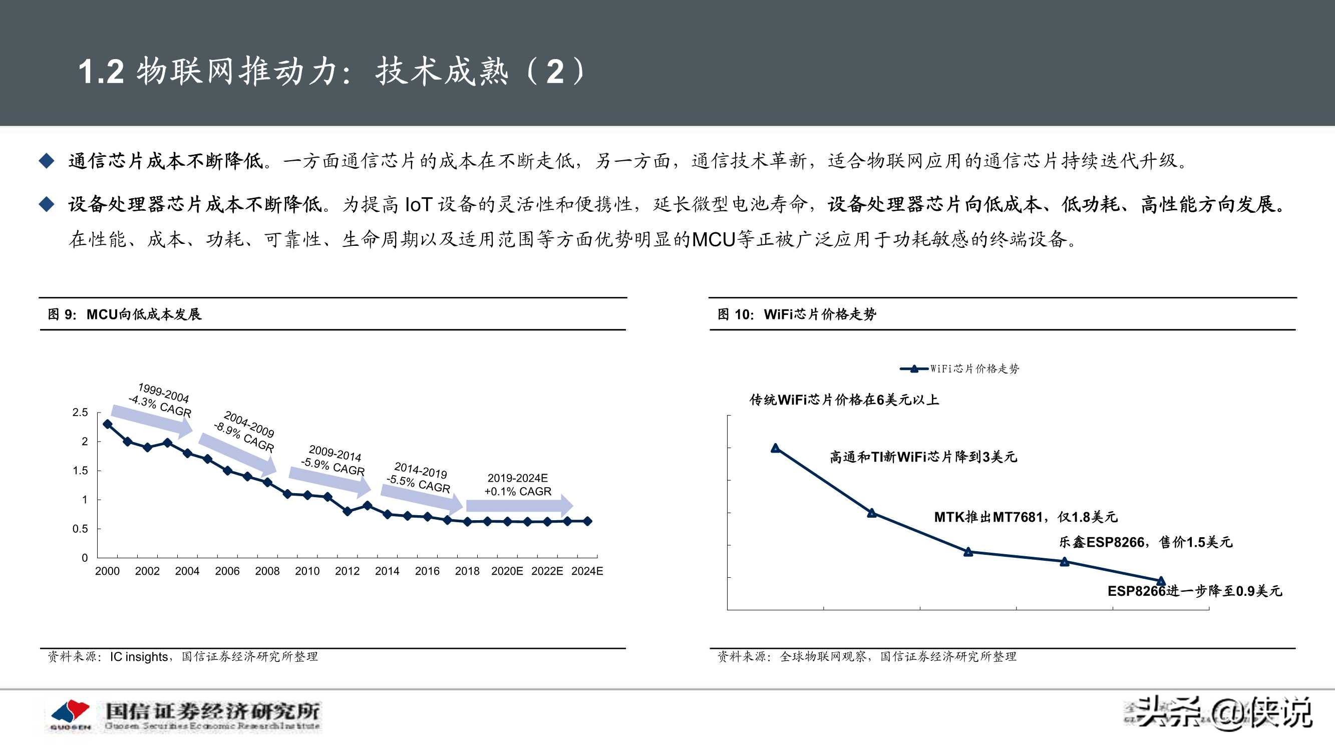 物联网产业104页深度研究报告：物联网研究框架与投资机会分析