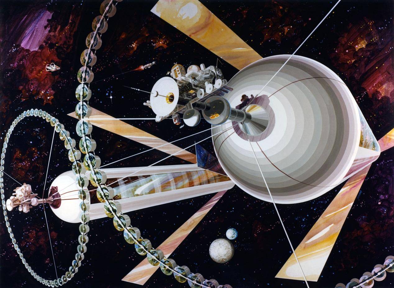 为什么只有科幻小说中的空间站在旋转呢？
