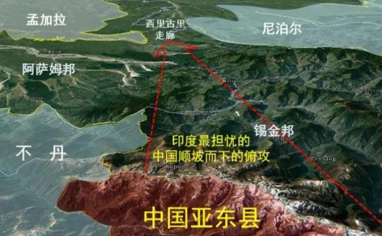 鸡脖子放血：掐断西里古里走廊，等于摁住了印度的国运