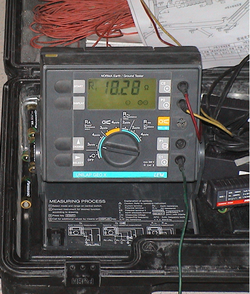 如何用钳型法测量接地电阻？