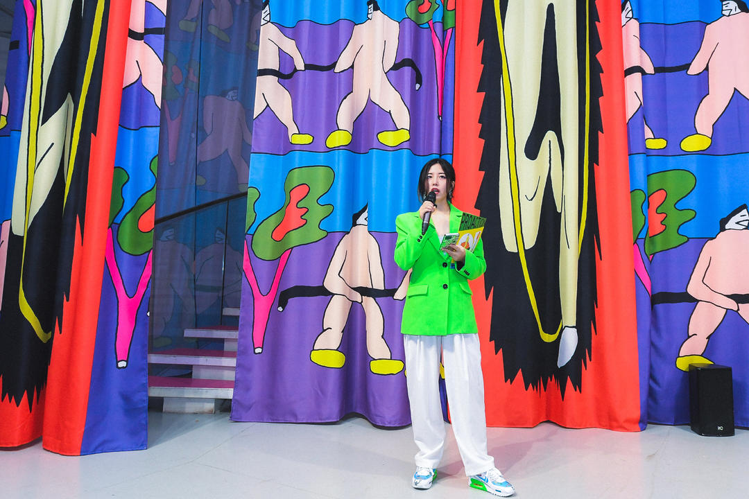 “行动派 01王若晗”展览在原美术馆正式开幕