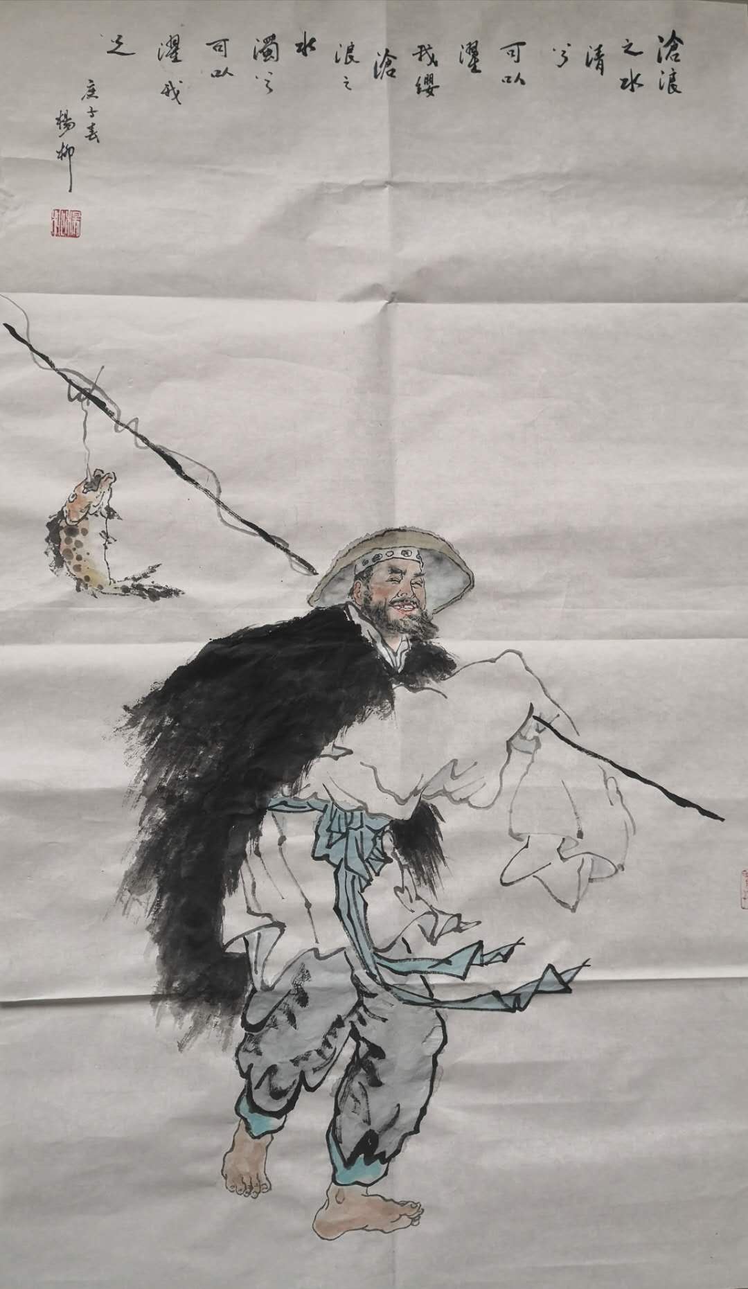 三十载警营坚守不忘初心，闲暇习书画艺臻堪称一绝