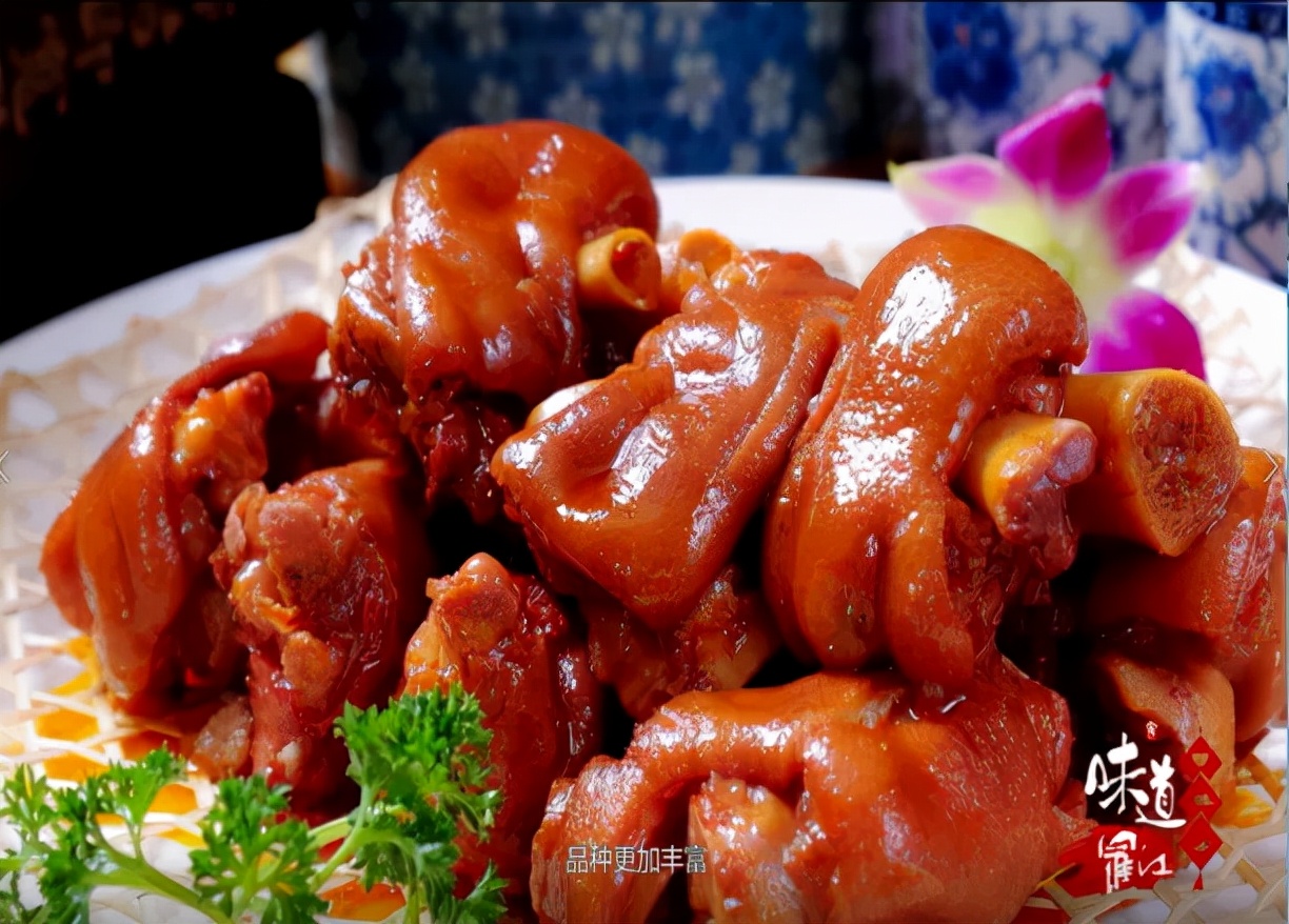 德陽味道非遺美食孝泉楊門粉蒸醬香牛肉色鮮味美劉氏滷豬腳爽口又養顏