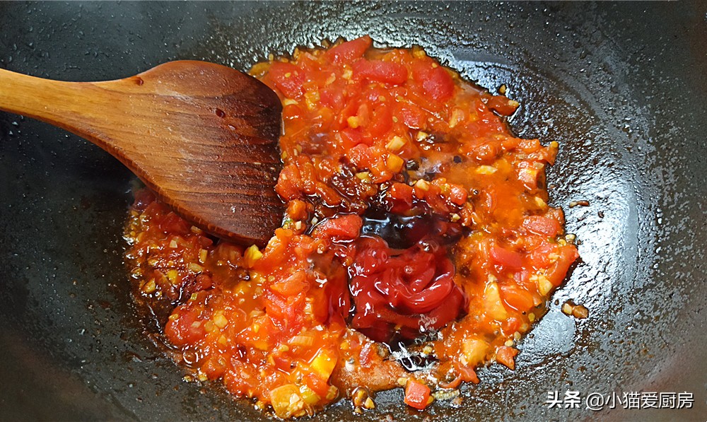 图片[11]-【茄汁土豆丁】做法步骤图 酸酸的很爽口 营养开胃-起舞食谱网