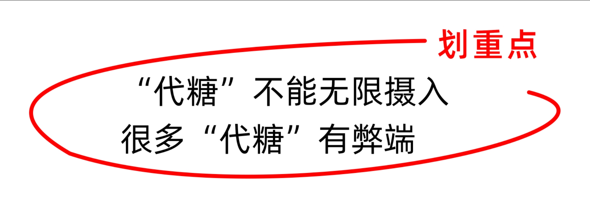 “无糖食品”真的无糖吗？