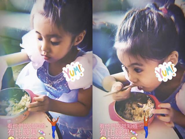 賈靜雯因疫情反彈在家享天倫之樂，給3個女兒扎同款髮型溫情滿滿