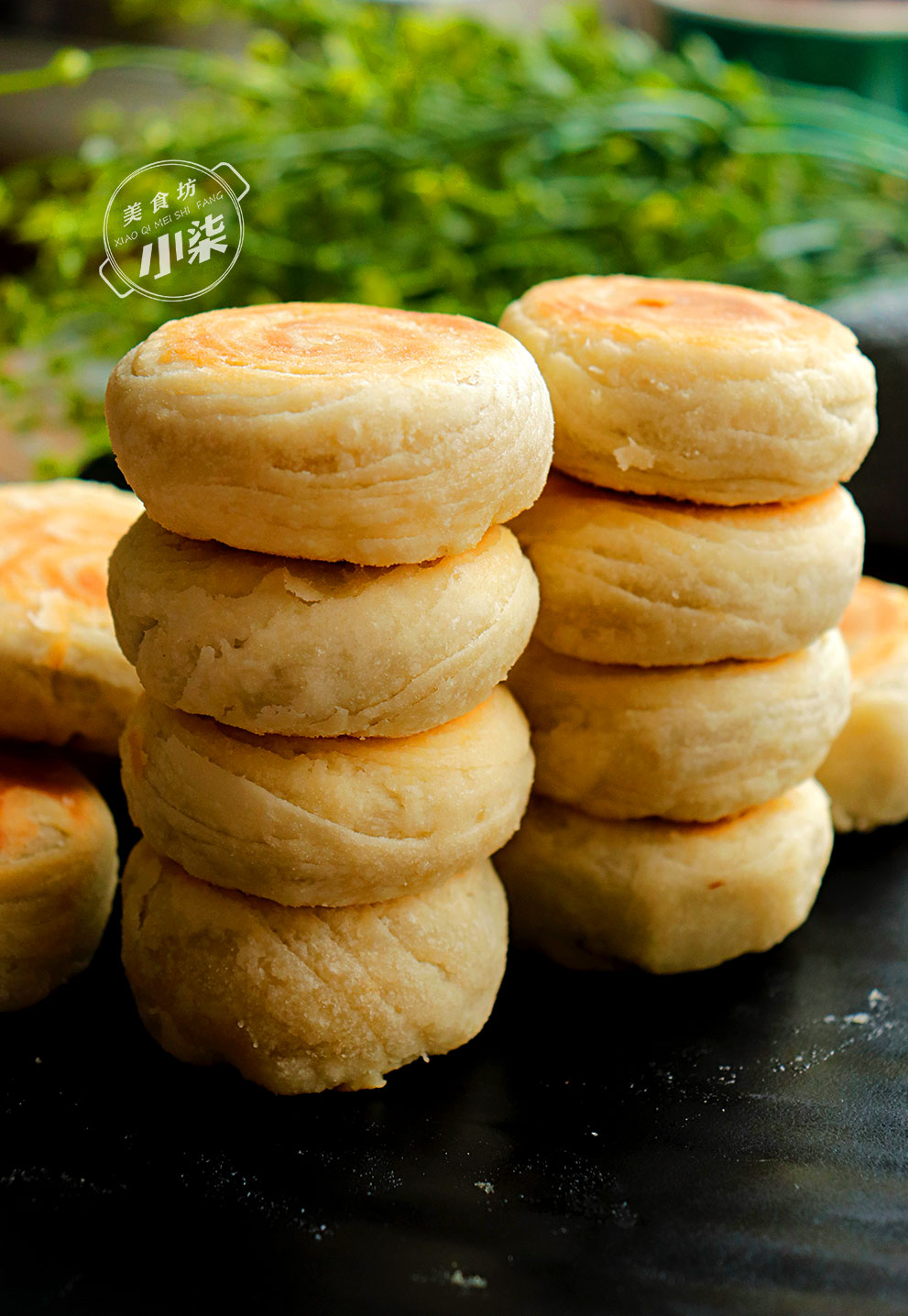 9元一斤豆沙饼做法，不用烤箱，咬一口香酥掉渣，学会可以摆摊了