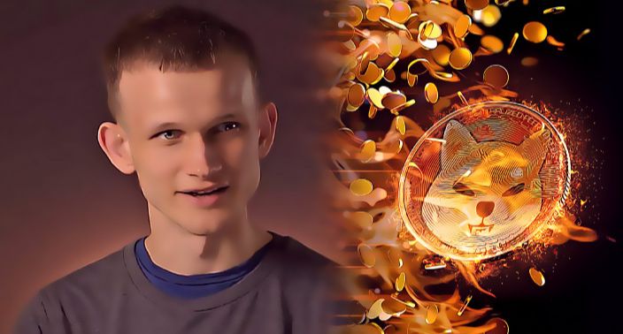 以太坊创始人v神销毁了钱包中剩余的90shib市场反应积极