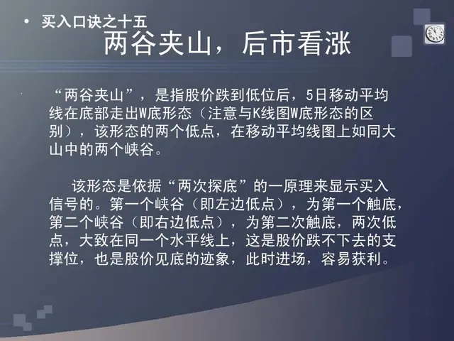 股票口诀图解一（买入口诀）