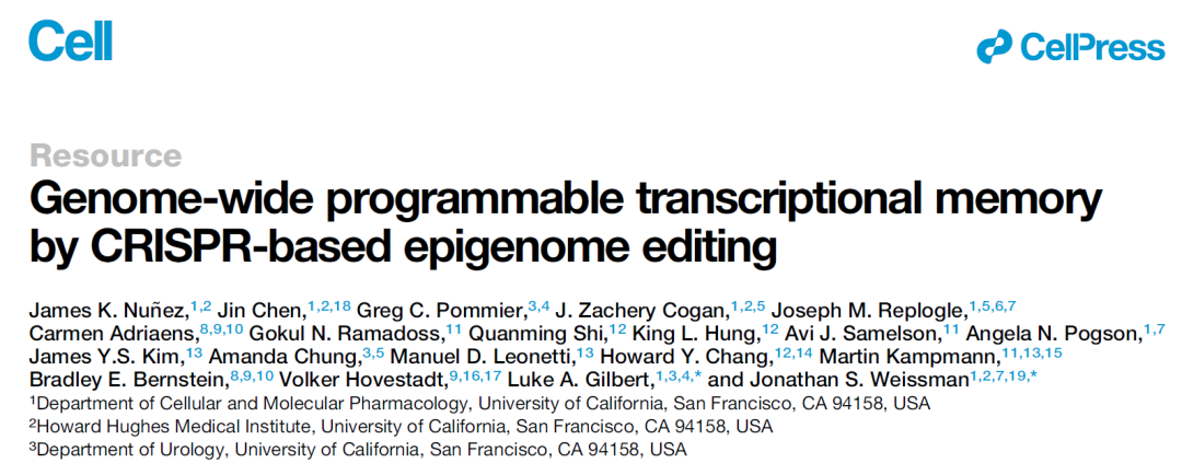 給CRISPR加上開關！通過表觀遺傳操控基因表達