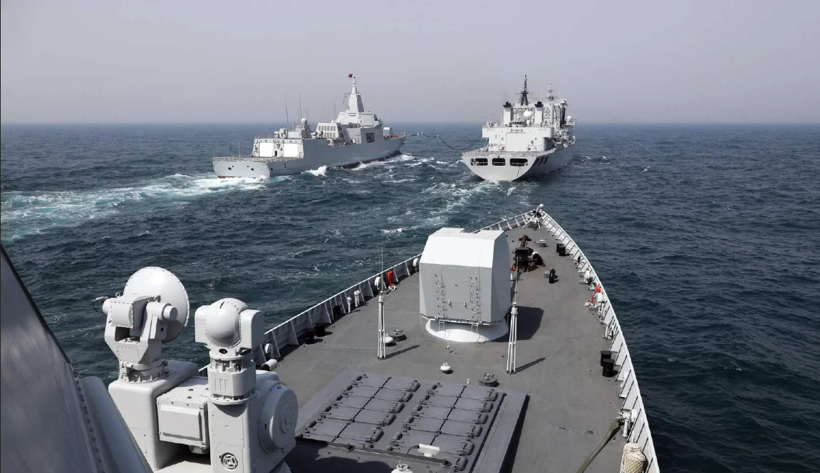 黄海大练兵，或是测试山东舰编队？055已经给出