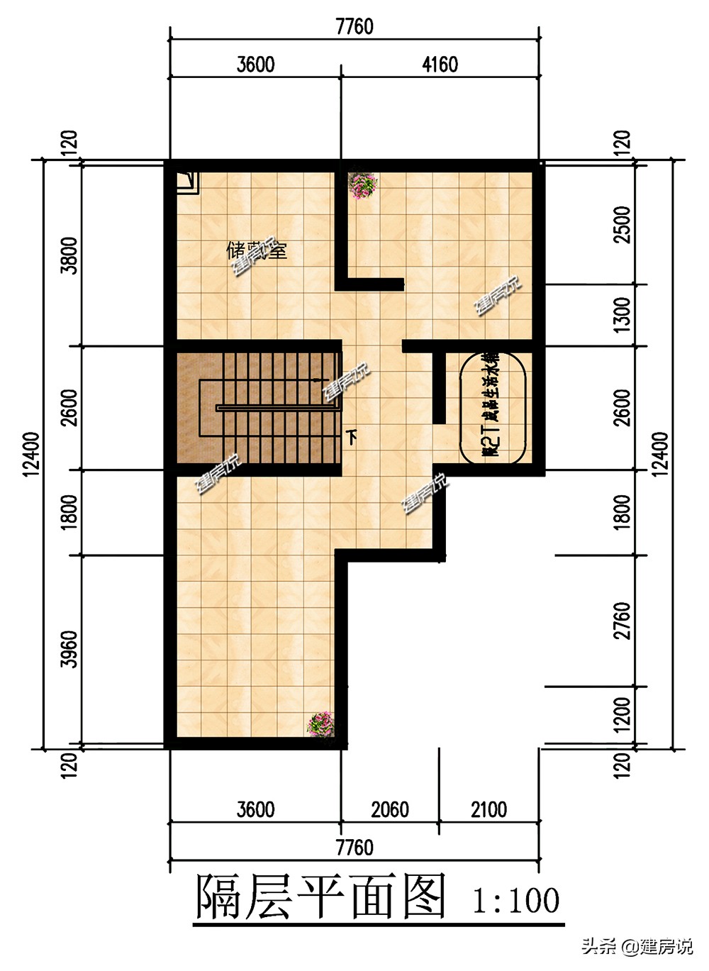 33万建一栋三层欧式别墅，村里的小媳妇都喜欢，图纸快收藏