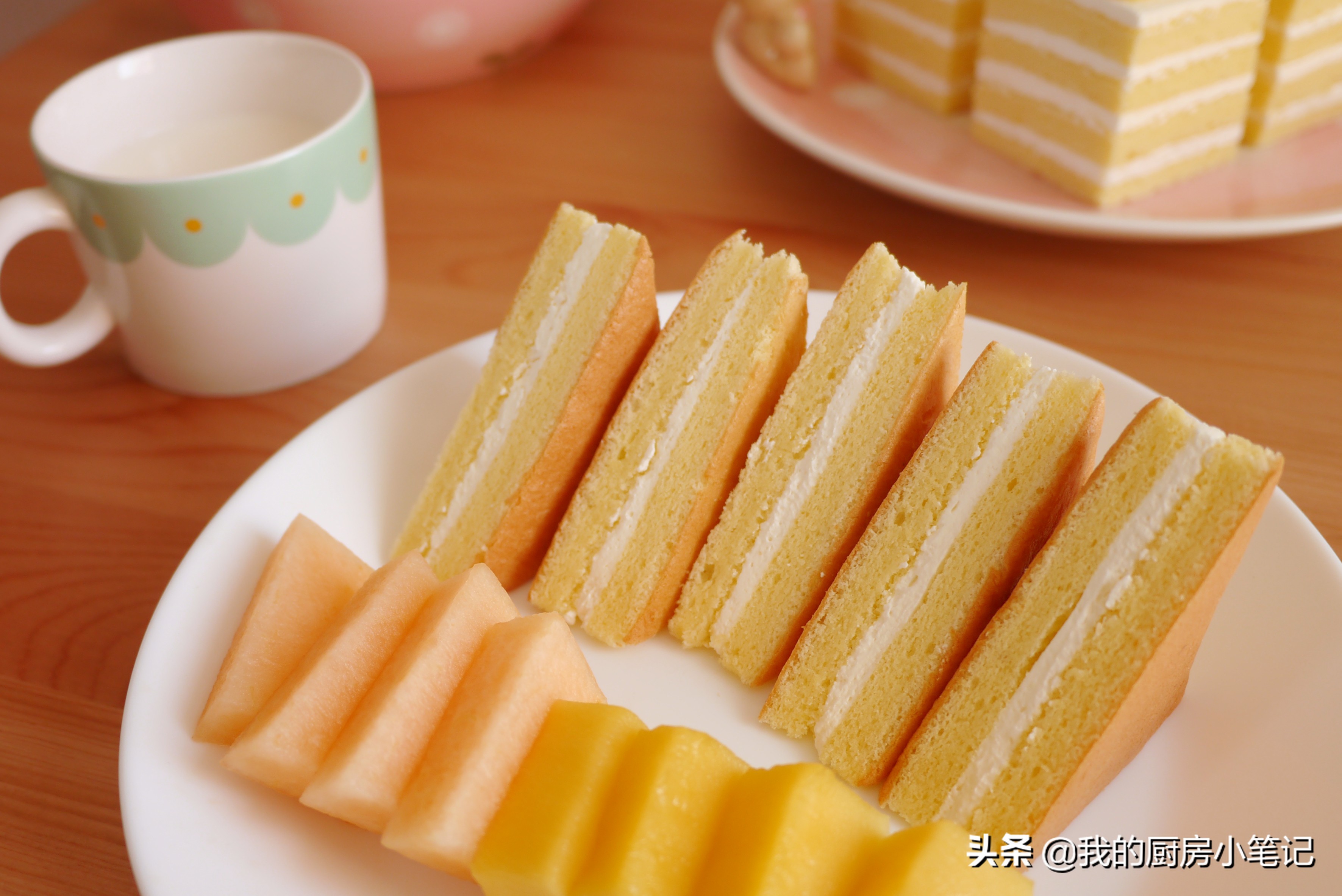 香香軟軟的蛋糕卷，卷出幸福好味道，給小朋友一個甜蜜的回憶