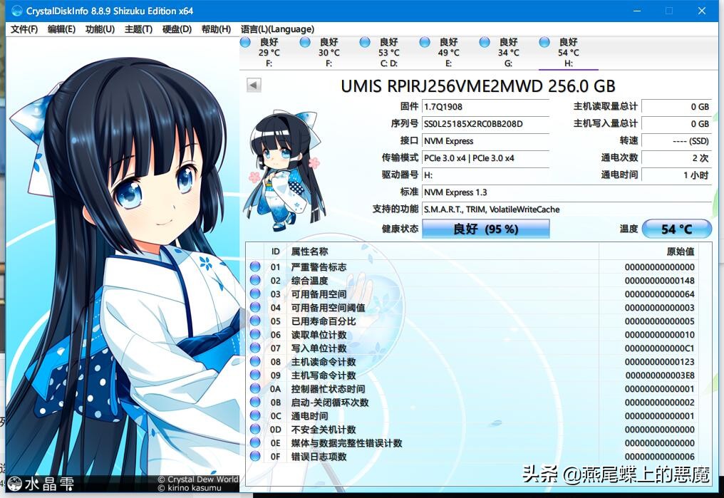 OEM产品评测，忆联AH640 256GB评测