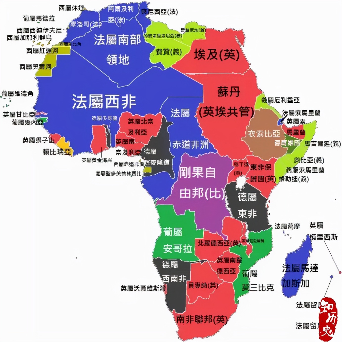 非洲有多少国家图片