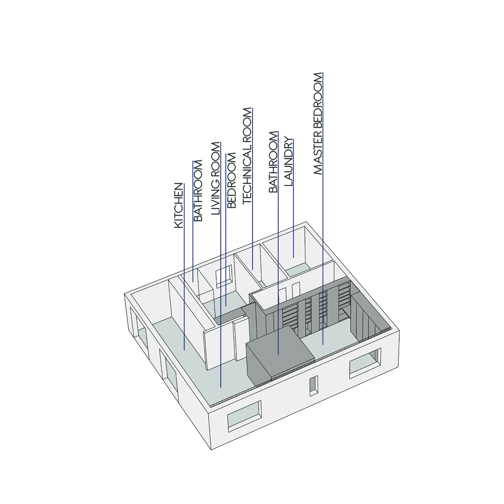 108m²的纯白公寓，阳光过滤成乳白色，纯纯的好似初恋