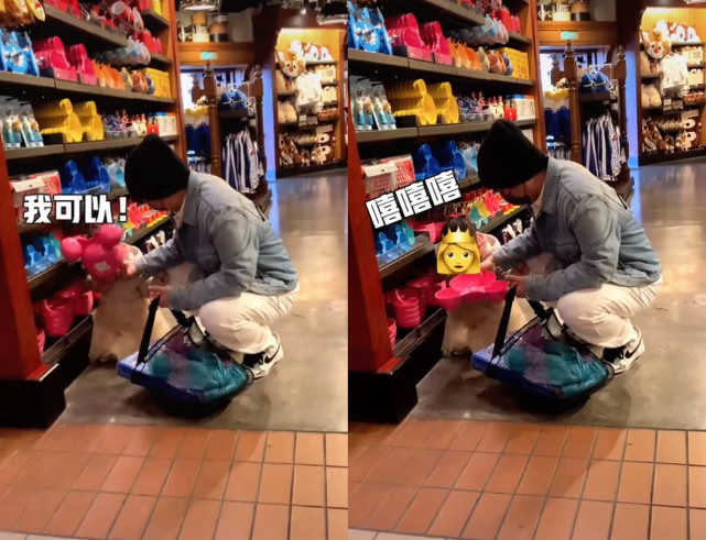 陳赫帶女兒逛街，4歲安安現瘋狂購物慾，老父親要啥買啥超寵溺