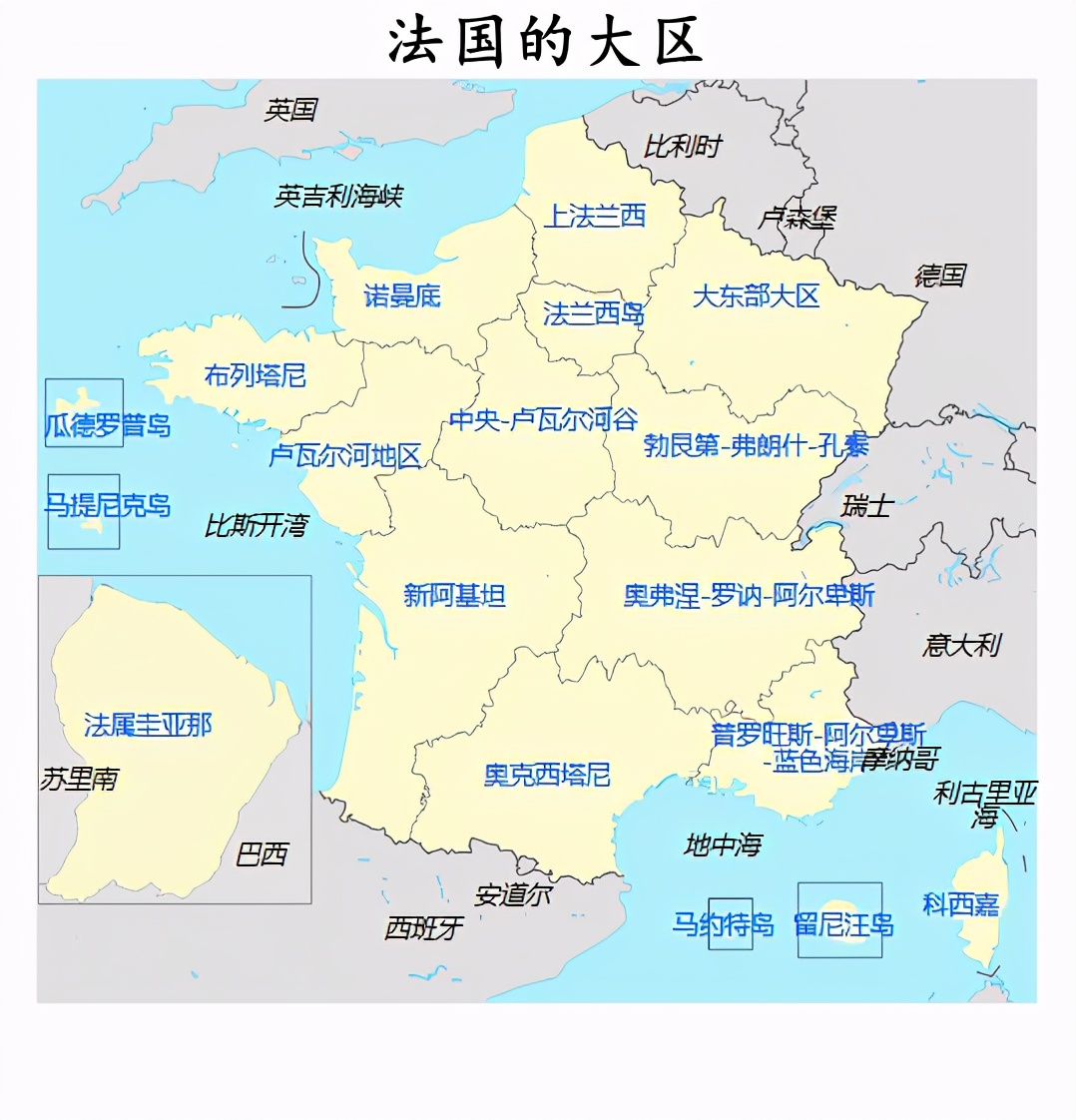 法国另一种影响力：分布于世界的面积达12万平方
