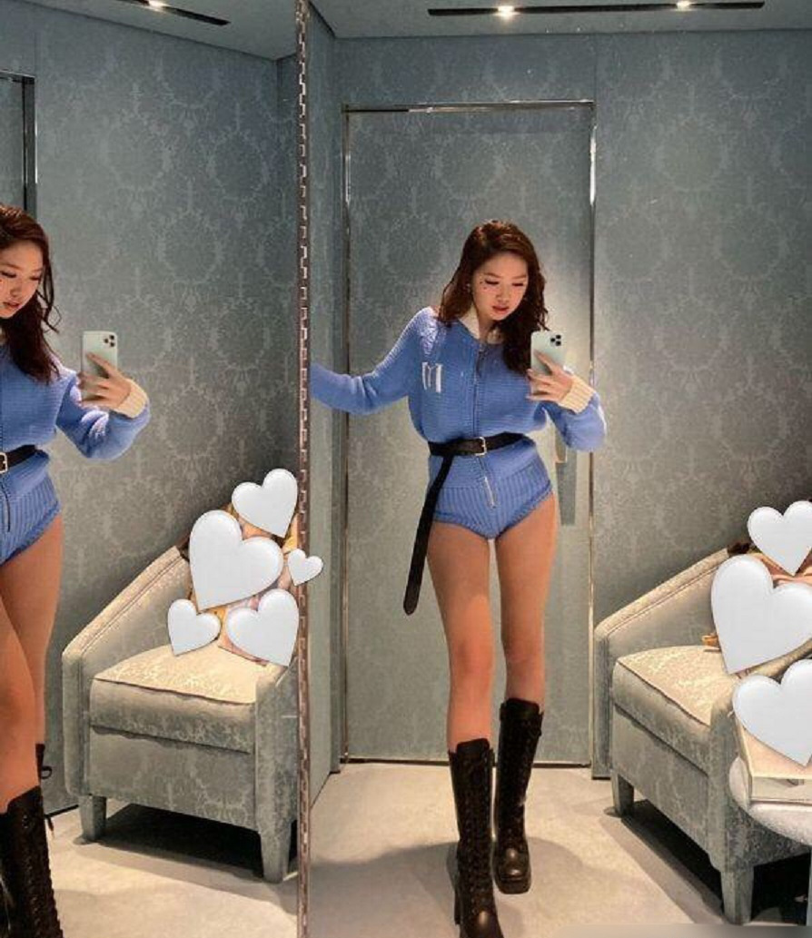 甄子丹17岁女儿晒近照，身高惊人，因“发育过猛