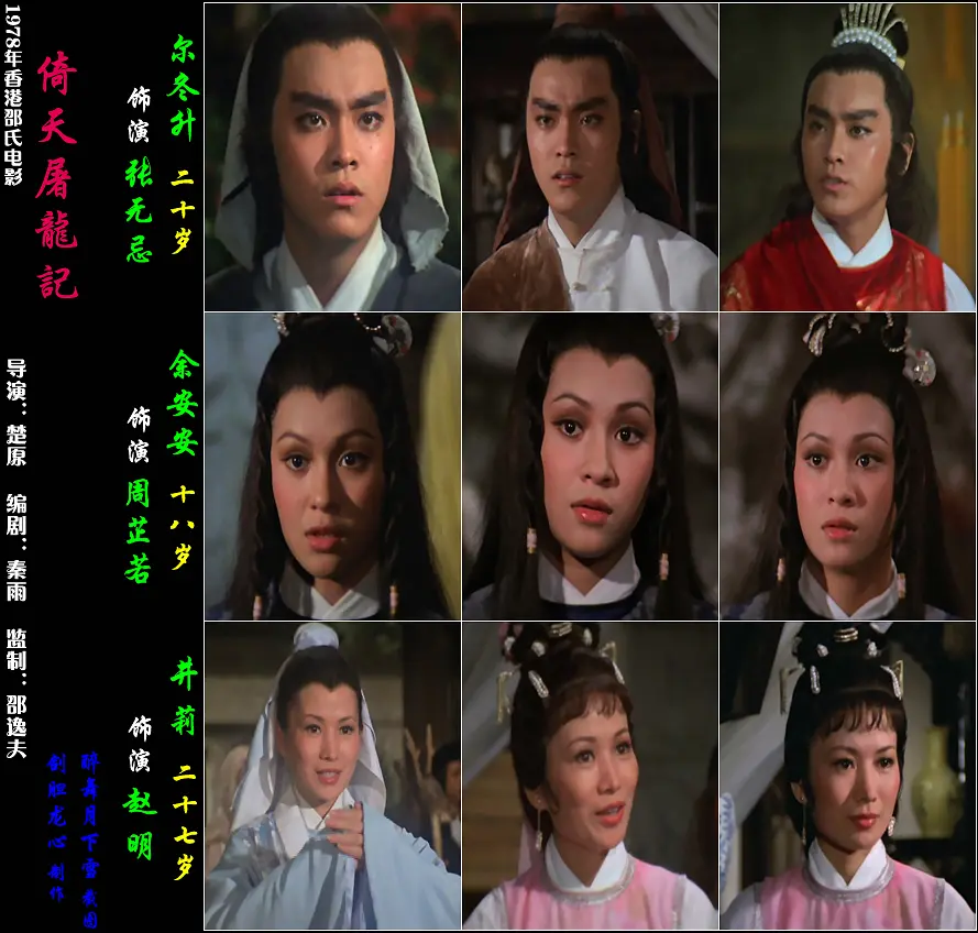 12位演“张无忌”的男星,谁颜值撑起了人设,谁在油腻耍帅
