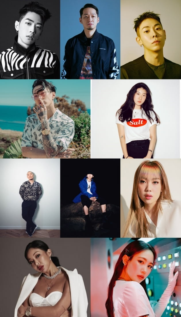 top4 最终舞台featuring阵容公开,gary,the quiett,loco,朴宰范,sog