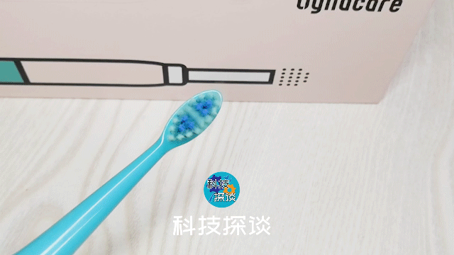 IPX7防水5档位炫彩电动牙刷，dynacareC1体验