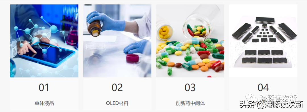 单晶+OLED材料龙头，医药中间体还用于全球顶级创新抗癌药