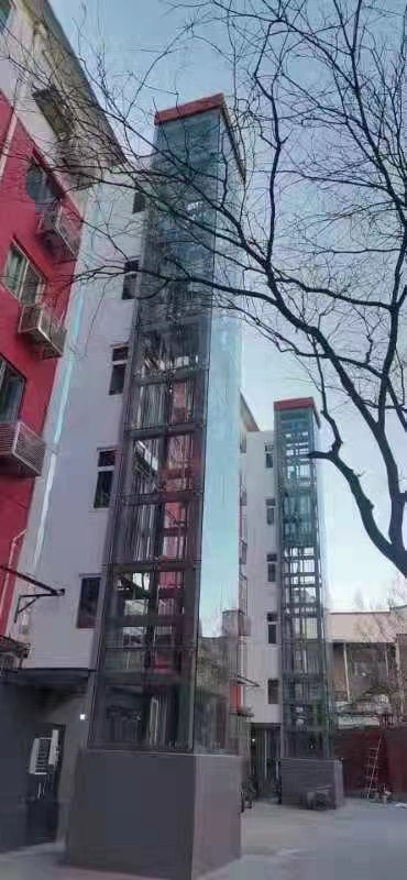 北京海淀区西王庄2021年首部加装电梯成功启用