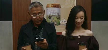 65岁陈道明和33岁倪妮在一起，太顺眼！陈道明满头白发演霸总，太帅