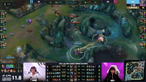 Guan Zeyuan shifts to an earlier date dispatch congratulations, heart cloud color is premonitory play week of 6 games! IG is turned over the reason was found