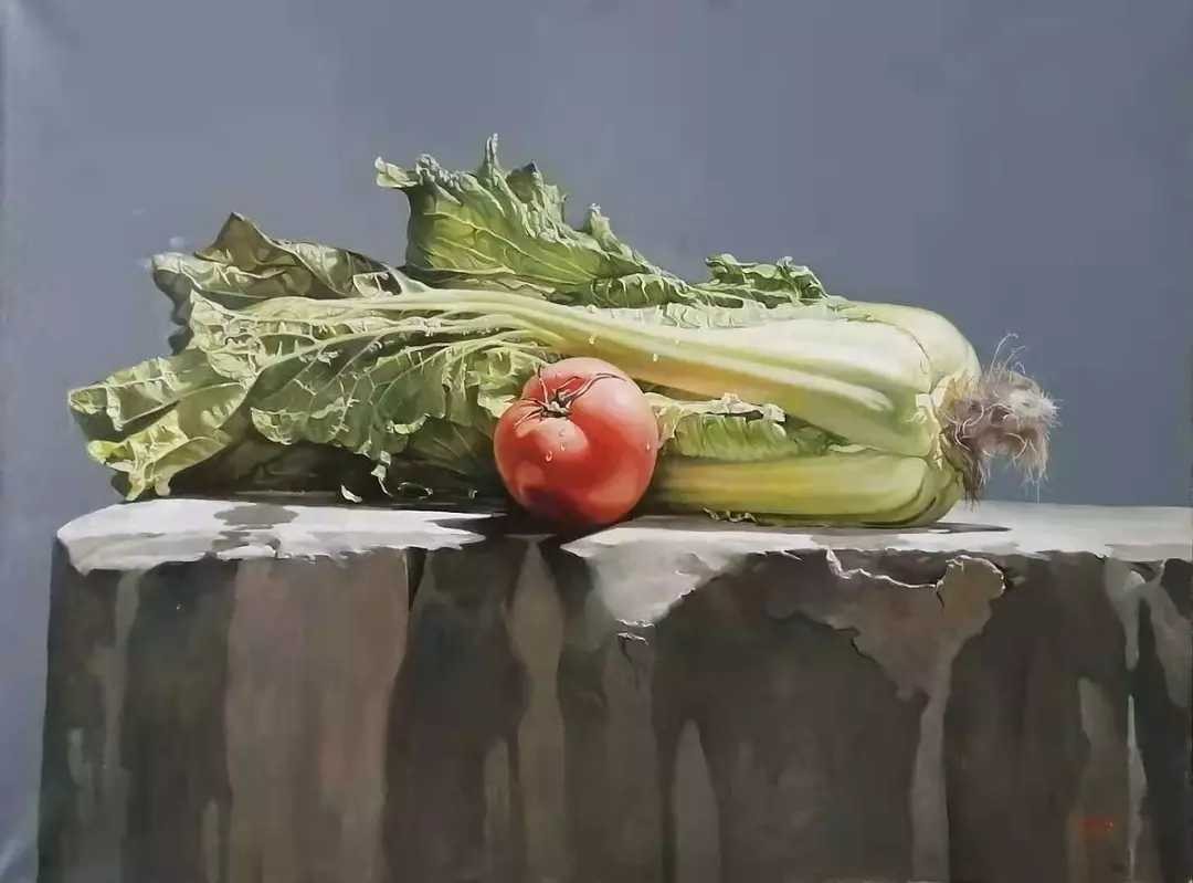 大松的静物画——读大境界中的小情趣
