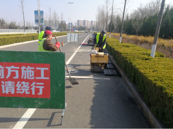 山东省莱西市：全力做好春季市政设施养护