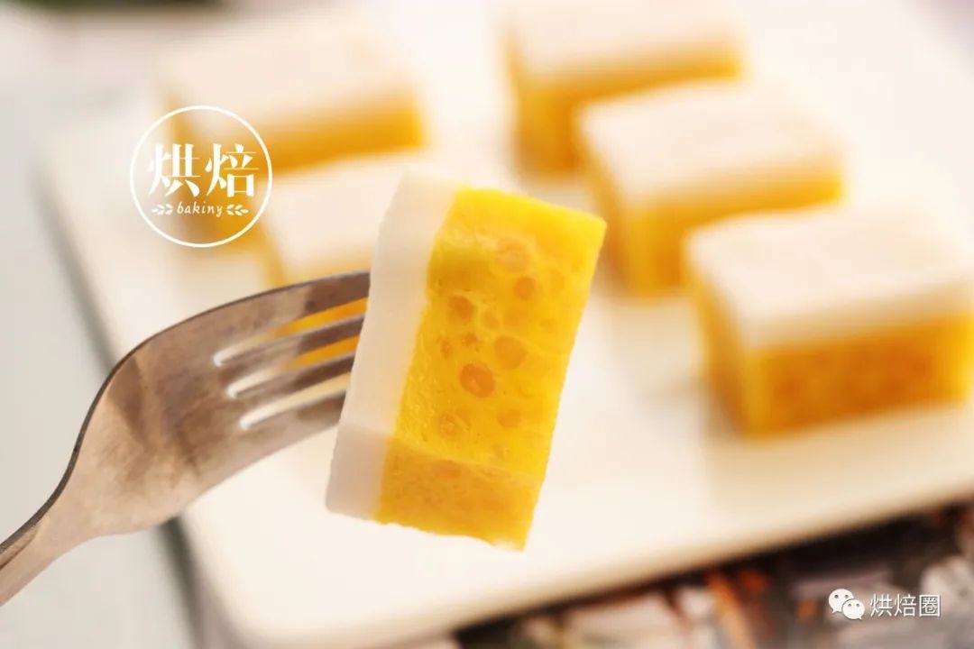 把西米整粒加入到木薯粉中蒸出來的糕好有嚼勁