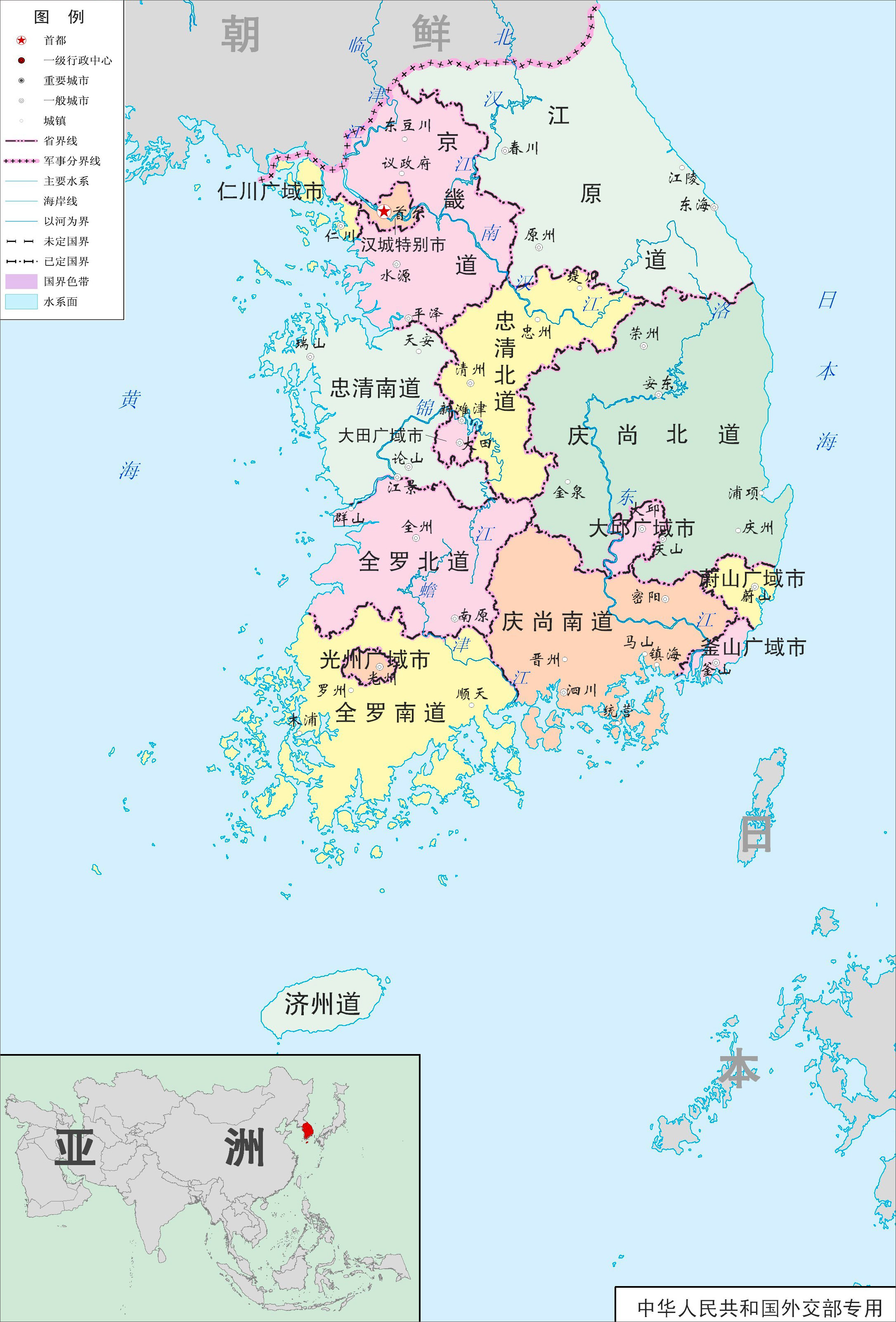 日本、美国、英国、韩国还在外国领土上非法驻军