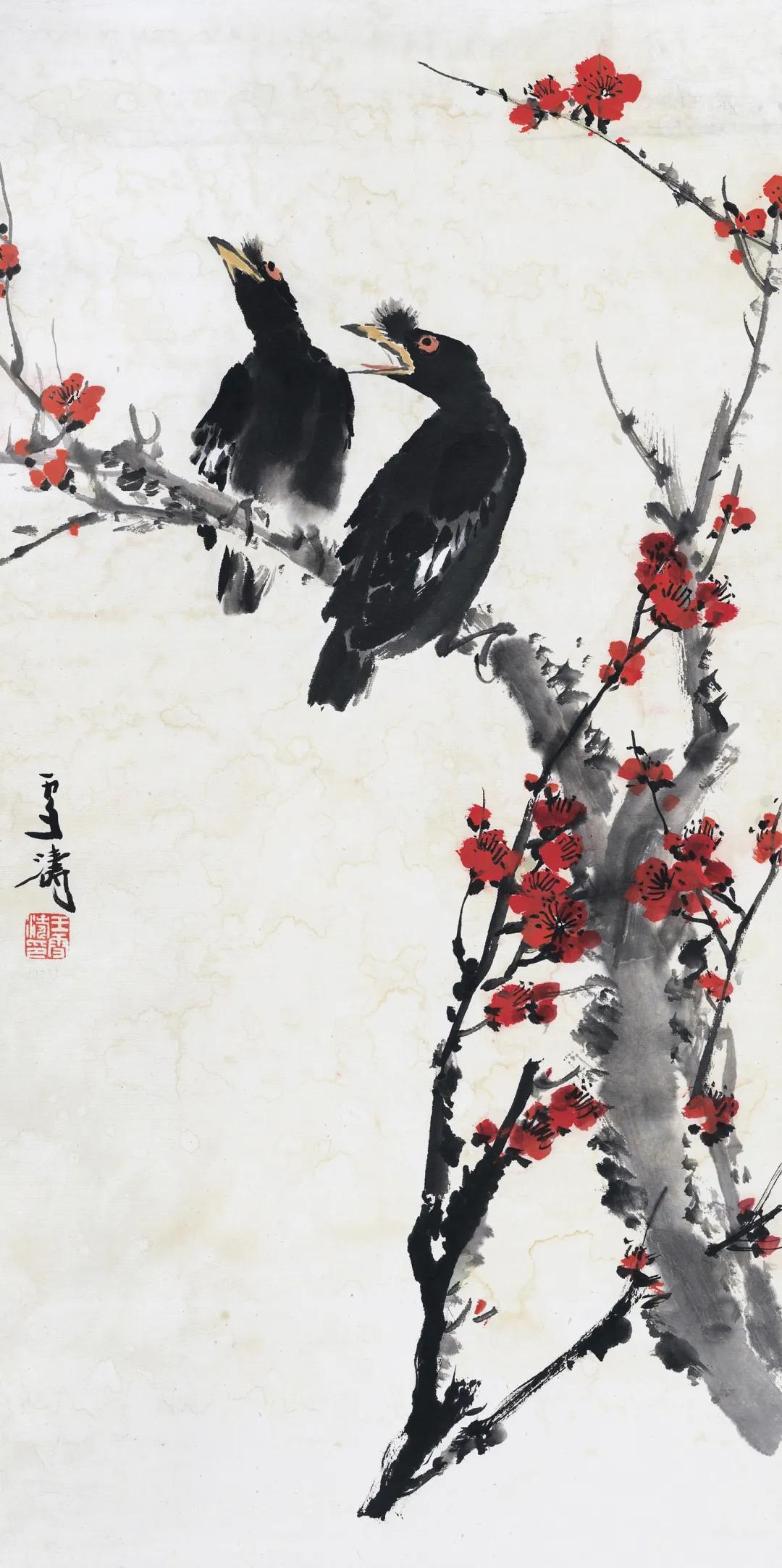 春风浓艳·王雪涛作品专场精品赏析