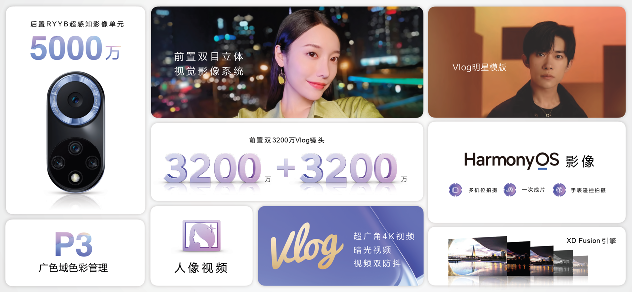 华为发布nova9系列新品 开启Vlog拍摄新玩法