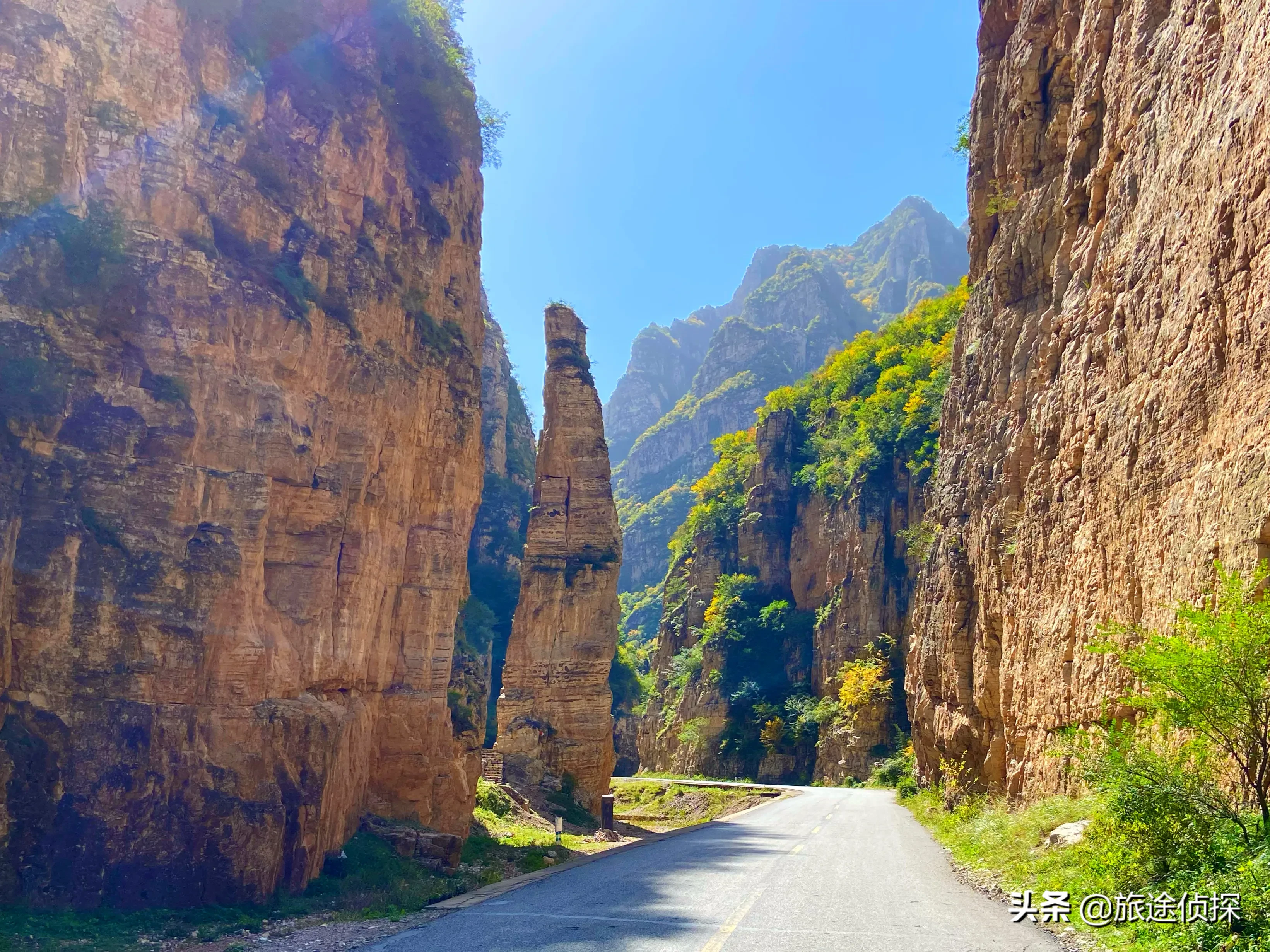 太行山自驾游最美公路—飞狐峪