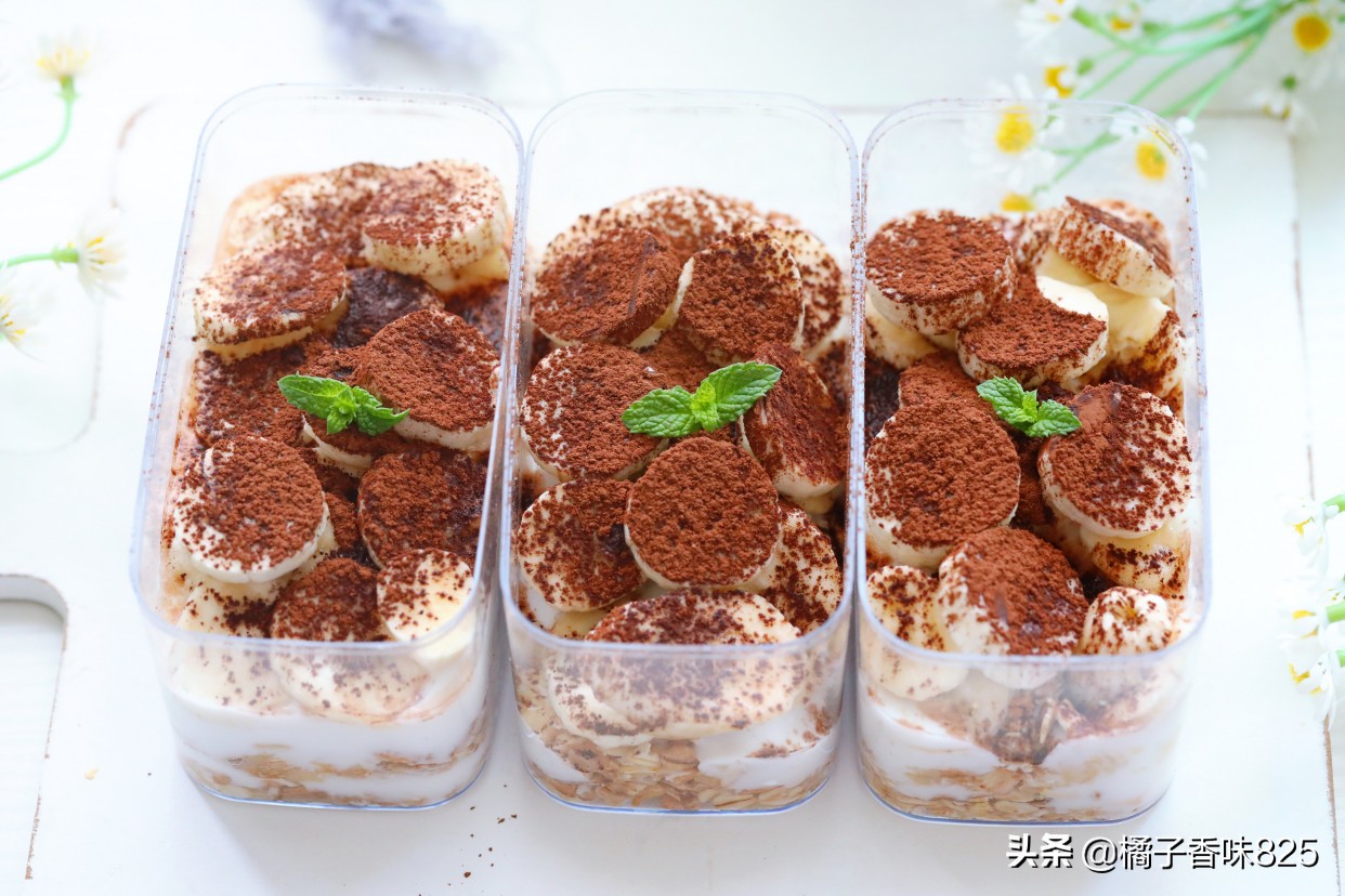 无需烤箱无需锅的甜品，低脂低卡，多吃也不怕胖，饱腹感极强