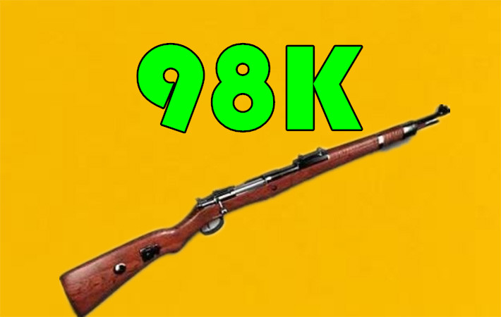 绝地求生：追拉仇恨的几件武器，98K、M24、AWM、光荣上榜！