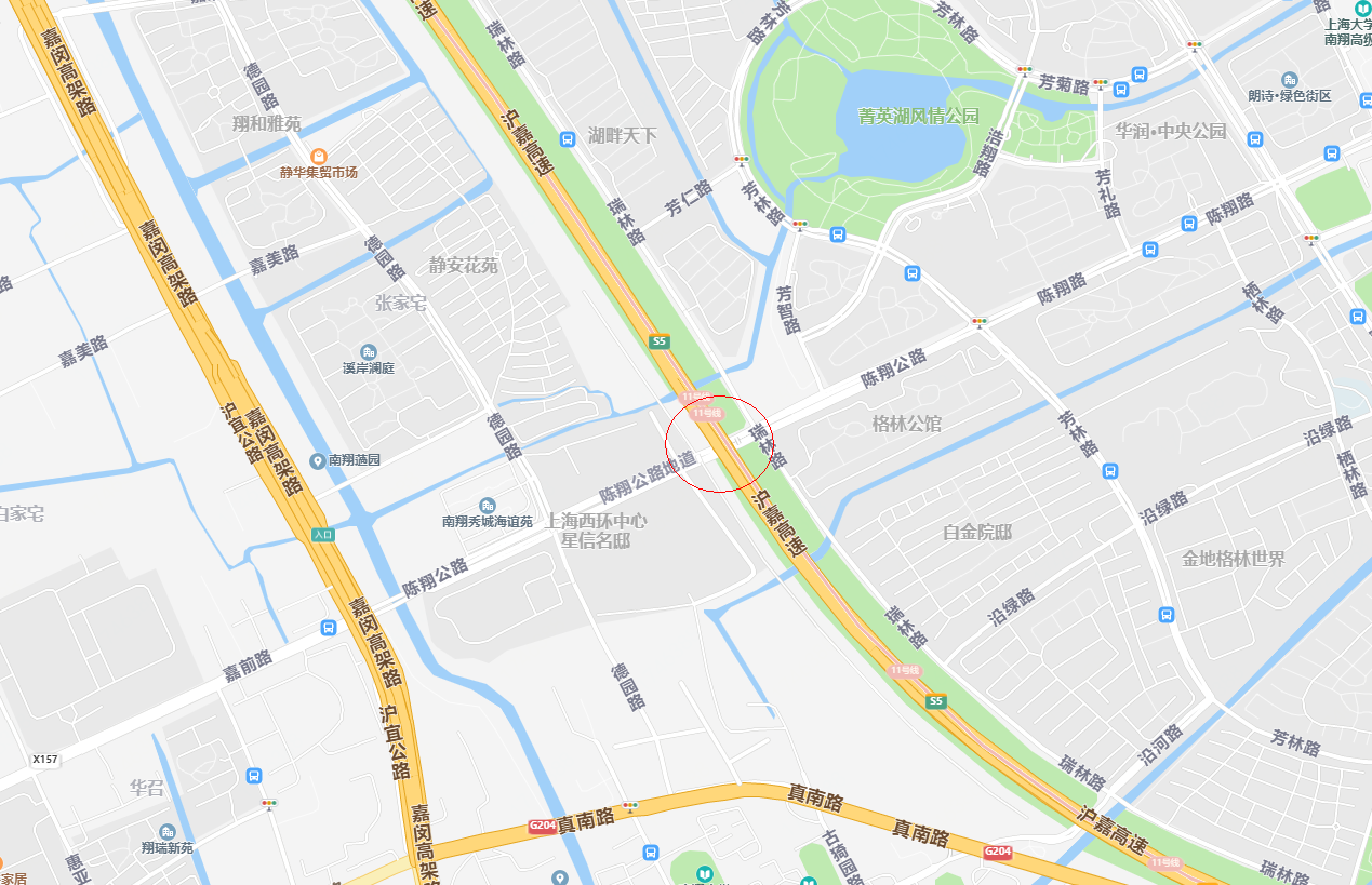 上海轨道交通11号线的陈翔公路站演练多日，开通