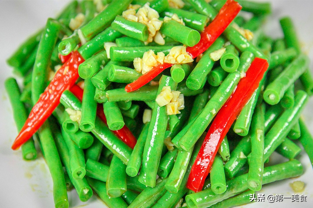 Hot weather, vegetarian dishes are more popular!  These 4 kinds of green beans are simple and easy to eat but they are not left at all