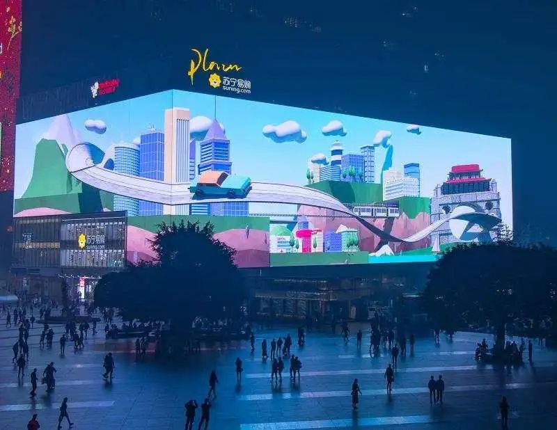 裸眼3D，吸客利器，网红制造机