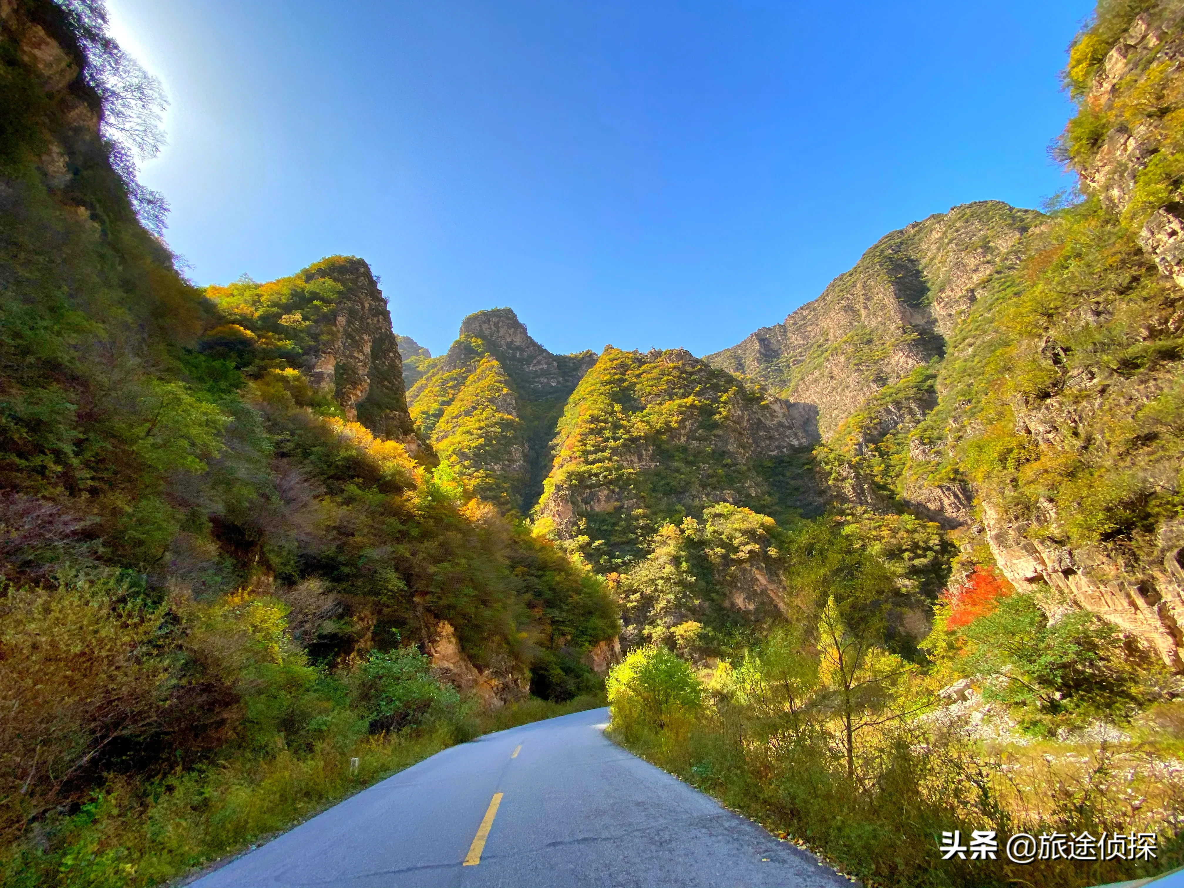 太行山自驾游最美公路—飞狐峪