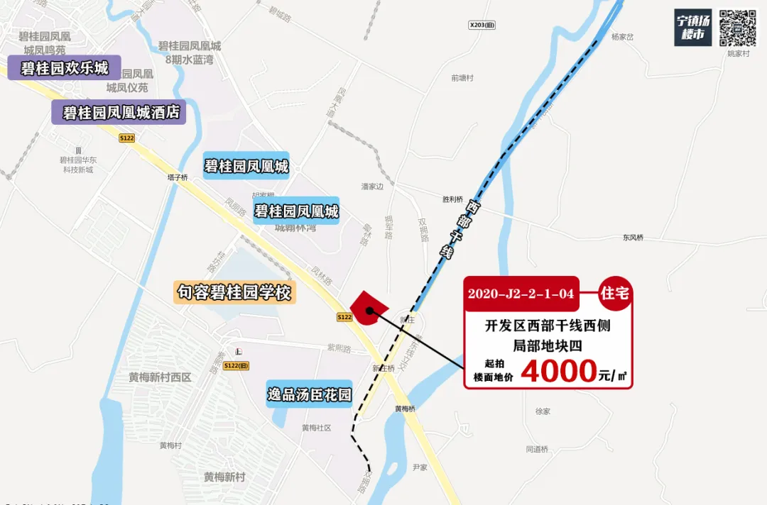 重磅！刚刚句容挂出12块地，起拍楼面地价最高4091元/㎡