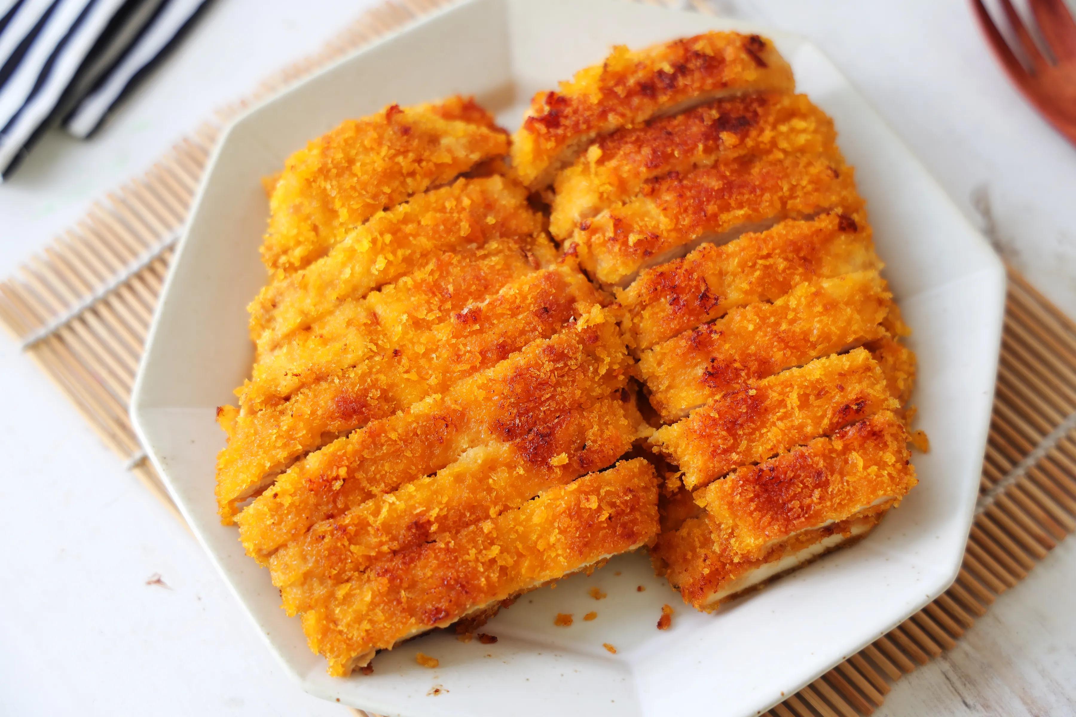 懒人鸡排做法，早餐几分钟搞定，外面一份几十块钱，在家成本超低