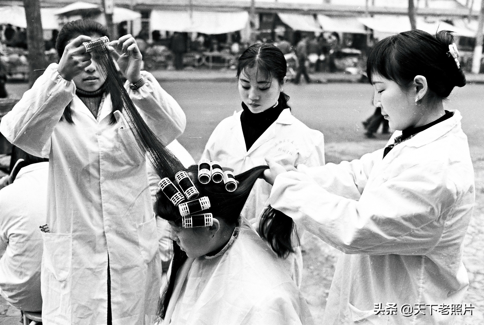 1985年西安老照片27幅，80年代的西安市民百态