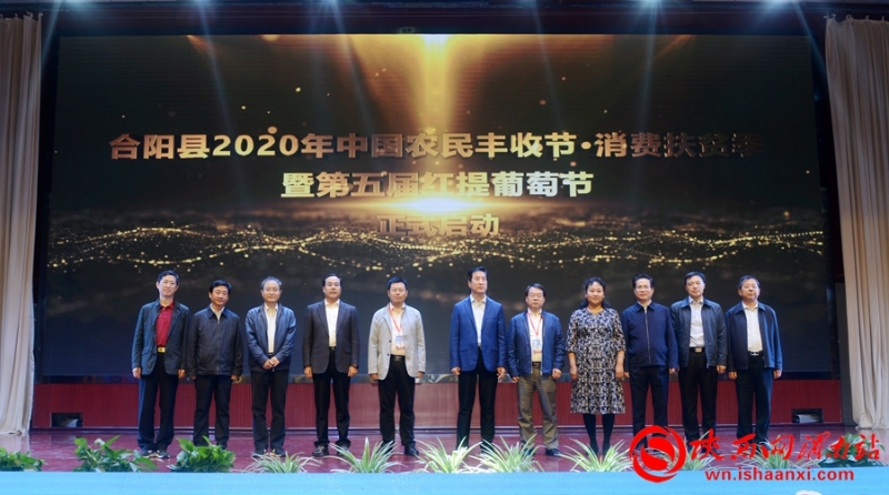 合阳县2020年农民丰收节暨第五届红提葡萄节开幕（组图）