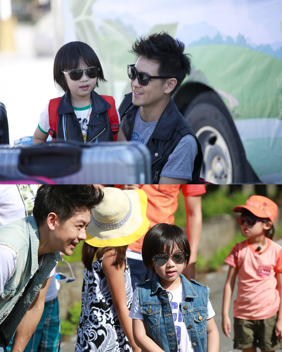 林志颖为12岁儿子庆生，Kimi身高直逼爸爸妈妈，父子同框像兄弟