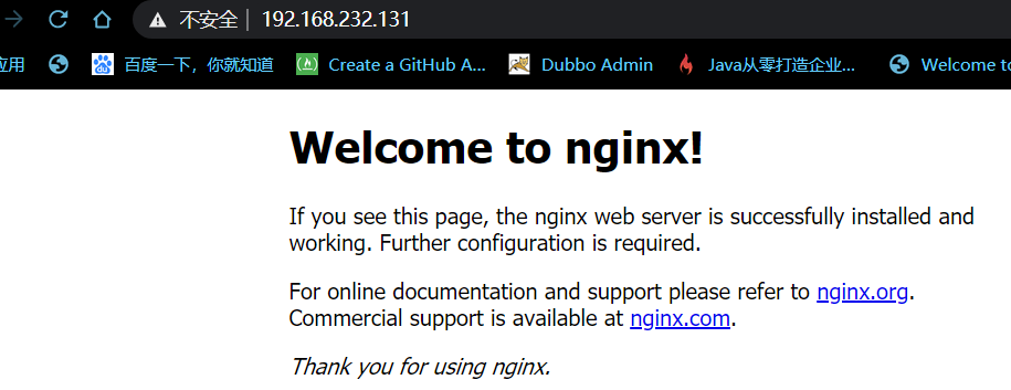 docker一分钟搭建nginx服务器