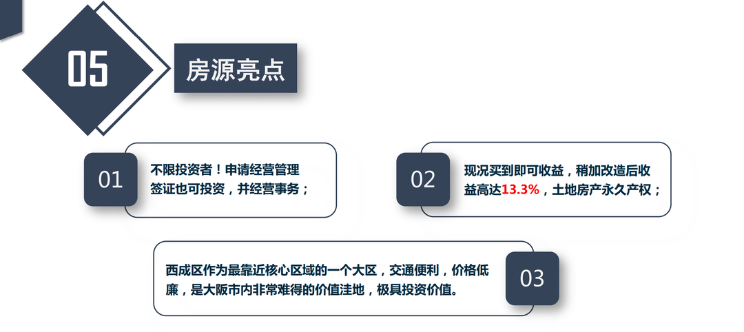 「日本」大阪独栋丨办理经营管理签证者+投资者均可考虑